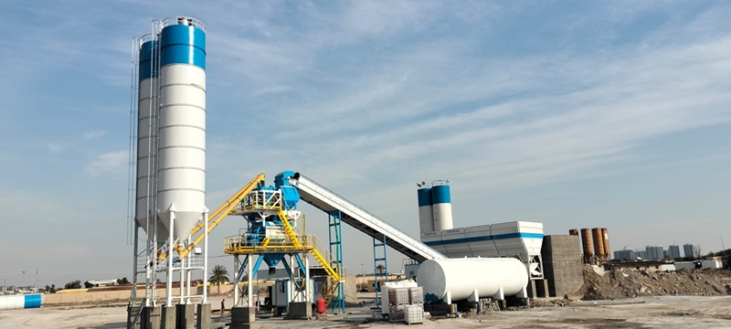 200m³/h Stationary Concrete Batching Plant